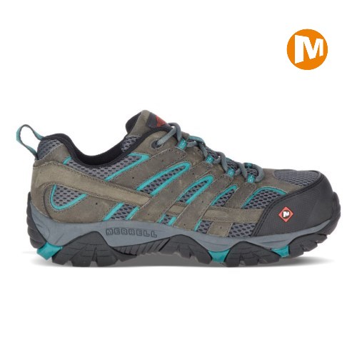 Merrell Moab Vertex Vent Comp Toe Sicherheitsschuhe Damen DunkelGrau [DE-MQXZJ]